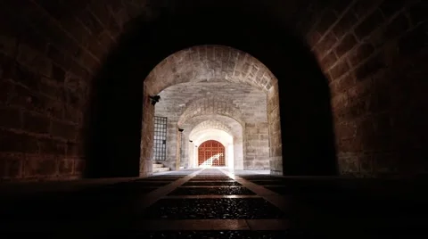 Palma De Mallorca Hallway Stock Footage 1034706