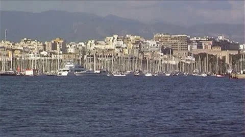Palma de Mallorca - NTSC Stock Footage 8987379