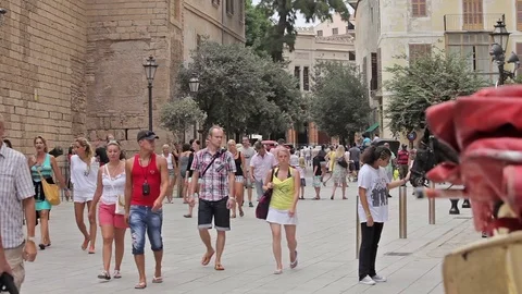 Palma de Mallorca, Spain, Balearic Islands Stock Footage 79855637