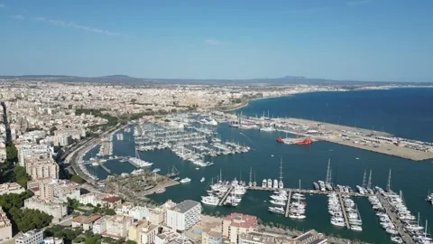 Palma de Mallorca, Spain Video stock 303450839