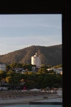 Palma Nova skyline Stock Photos