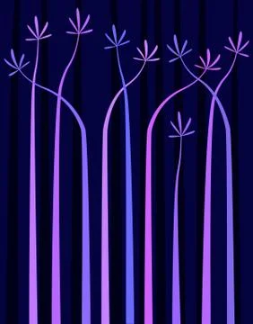 Palmy Stock Illustration