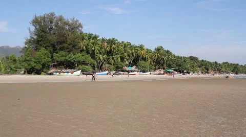 Palolem beach, Goa 스톡 동영상 22309684