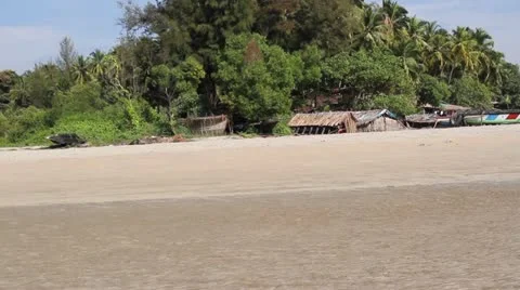 Palolem beach, Goa 스톡 동영상 22310145