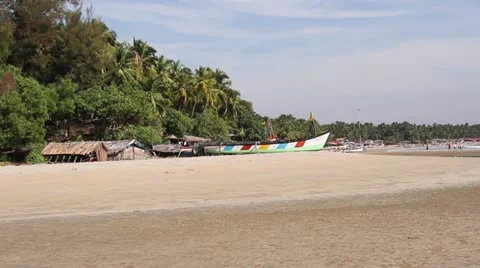Palolem beach, Goa 스톡 동영상 22310428