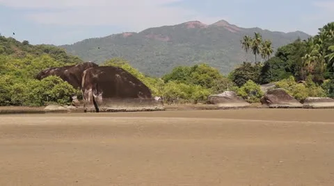 Palolem beach, Goa 스톡 동영상 22329323