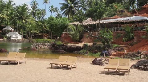 Palolem beach, Goa 스톡 동영상 22329519