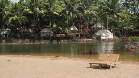 Palolem beach, Goa 스톡 동영상 22329531