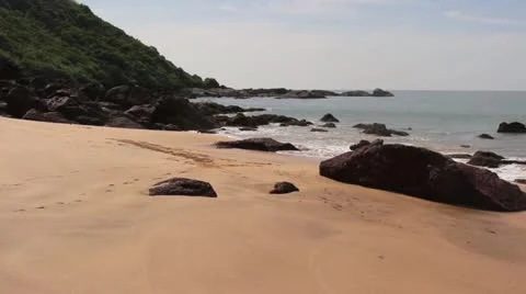 Palolem beach, Goa 스톡 동영상 22329621
