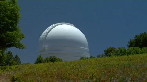 Palomar_observatory02 Stock Footage 276297