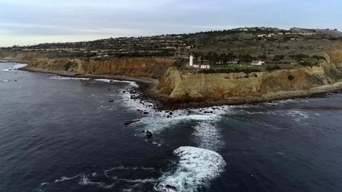 Palos Verdes Coast Stock Footage 245579955