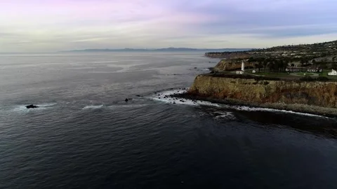 Palos Verdes Coast Stock Footage 245580046