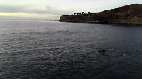 Palos Verdes Coast Stock Footage 245580164