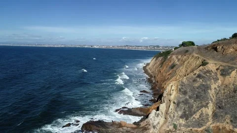 Palos Verdes Coast Stock Footage 245586336