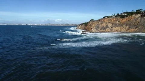 Palos Verdes Coast Stock Footage 245586564