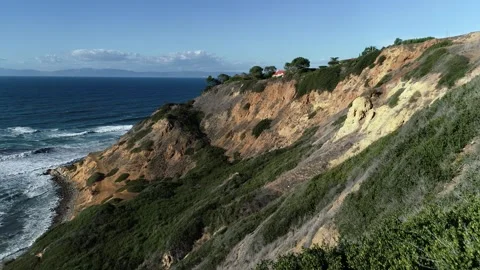 Palos Verdes Coast Stock Footage 245586633