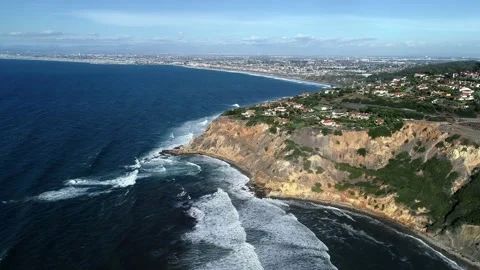 Palos Verdes Coast Stock Footage 245586774