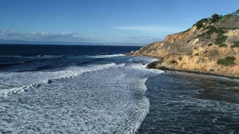 Palos Verdes Coast Stock Footage 245586880