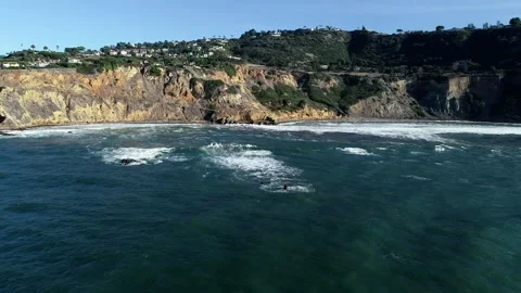 Palos Verdes Coast Stock Footage 245586926