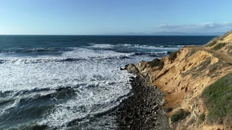 Palos Verdes Coast Stock Footage 245587002