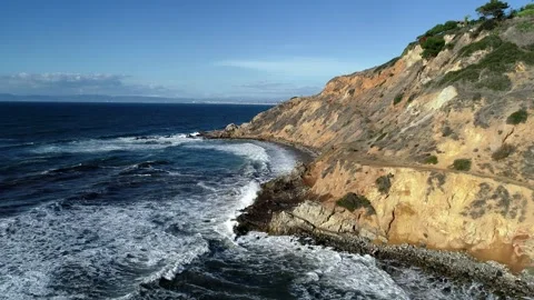 Palos Verdes Coast Stock Footage 245587010