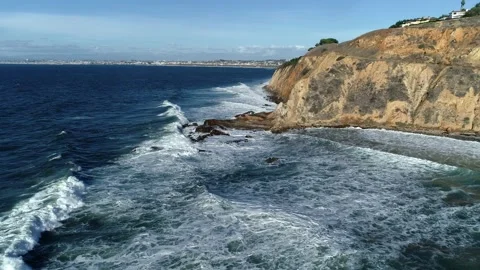 Palos Verdes Coast Stock Footage 245587128