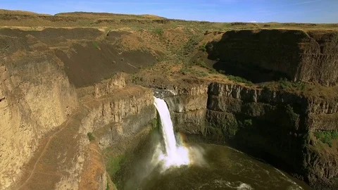 Palouse Falls Stock Footage 77256147