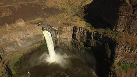 Palouse Falls Stock Footage 77256315