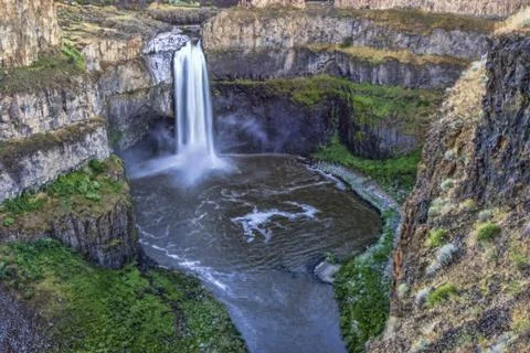 Palouse Falls. Stock Photos