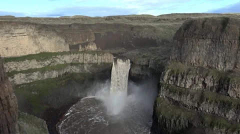 Palouse Falls, Washington state Stock Footage 47414697
