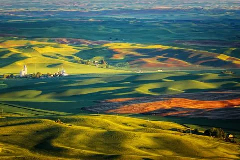 Palouse Grain Elevator Stock Photos