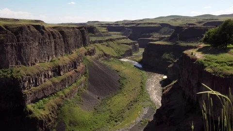 The Palouse River 4K Stock Footage 90685720