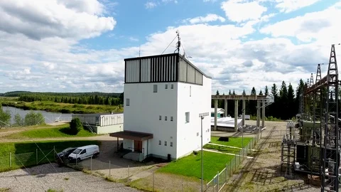 Pamilo power station Stock Footage 83425852