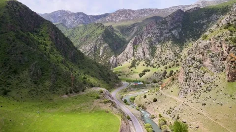 The Pamir Highway Stock Footage 316885442