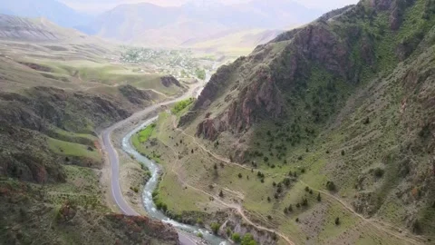 The Pamir Highway 스톡 동영상 316886116