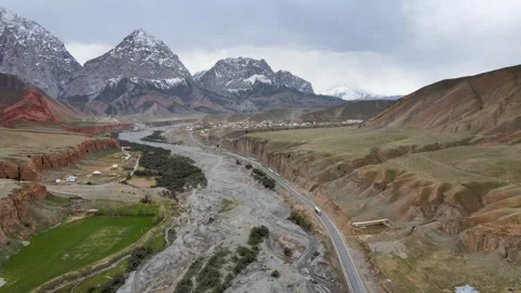 The Pamir Highway Stock-Footage 316886146