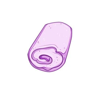 Pamper spa towel cartoon vector illustration Stock Illustration