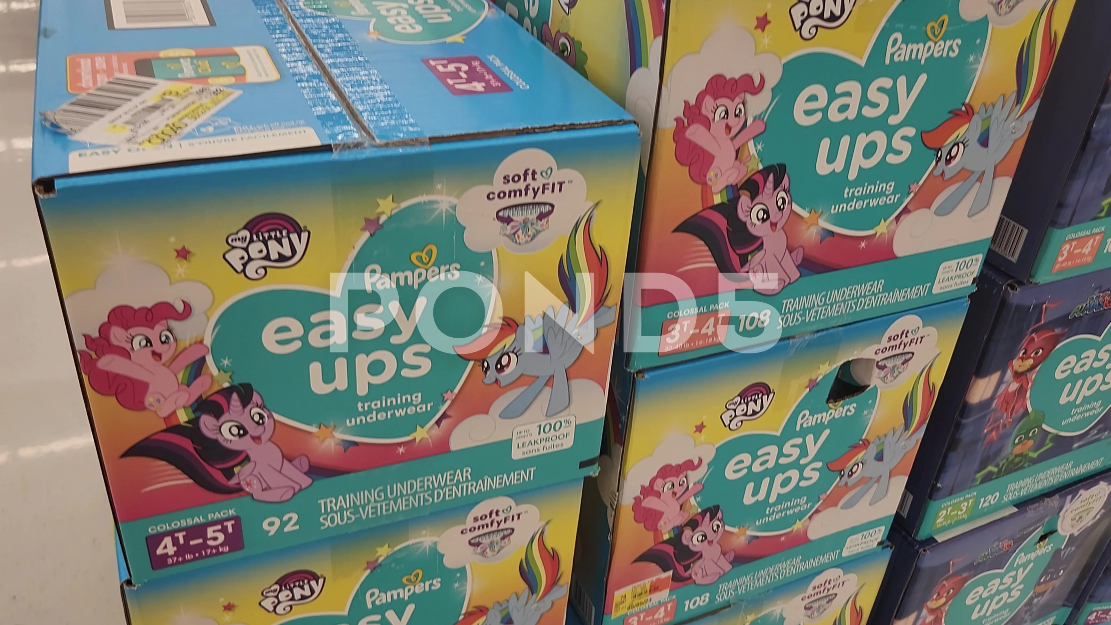 Easy Ups Training Underwear Girls, 108 Diapers - Foods Co.