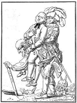 Pamphlet from the time of the elections for the Estates General 1789 France The 스톡 일러스트
