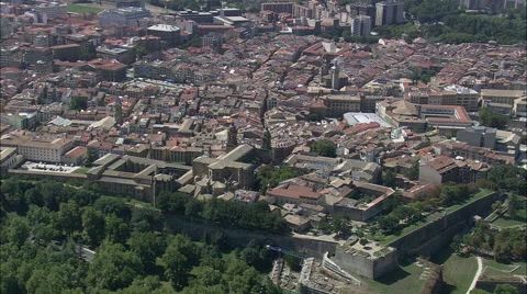 Pamplona Cathedral Stock Footage 65382222