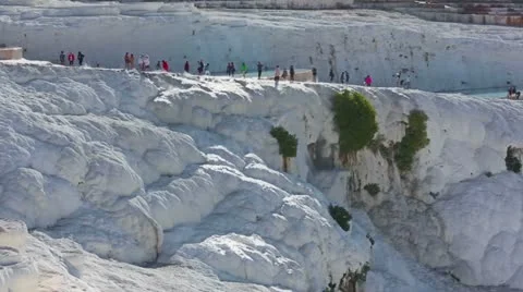 Pamukkale Stock Footage