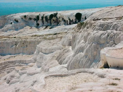 Pamukkale Stockfoto's