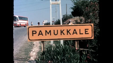 Pamukkale Sign Stock Footage 277585105