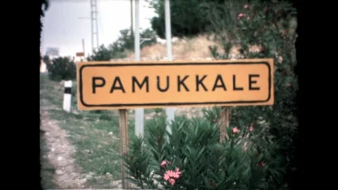 Pamukkale Sign Stock Footage 278040248