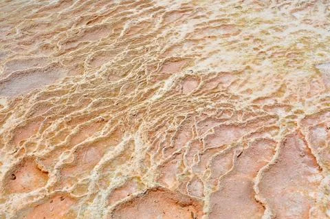 Pamukkale texture Stock Photos