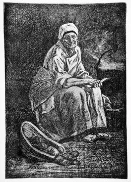 Pan 1, no. 1-2 (1895-1896). Flicien Victor Joseph Rops (Belgium, Namur, 183.. Illustrazione stock