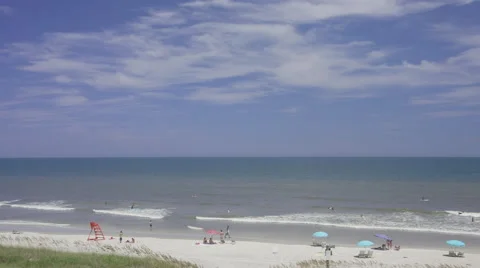 Pan Across Beach, Florida Vídeo Stock 59148572