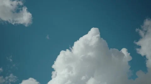 Pan across pretty clouds in the sky Stock Footage 296253183