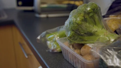 Pan Across Veg 2 Stock Footage 115254629