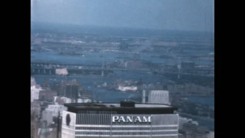 Pan Am Building 1963 Stock Footage 148149412